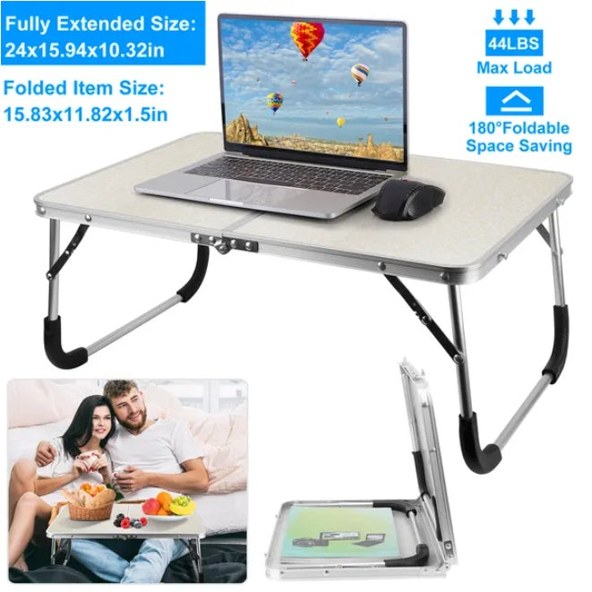 Foldable Laptop Table Notebook Bed Desk