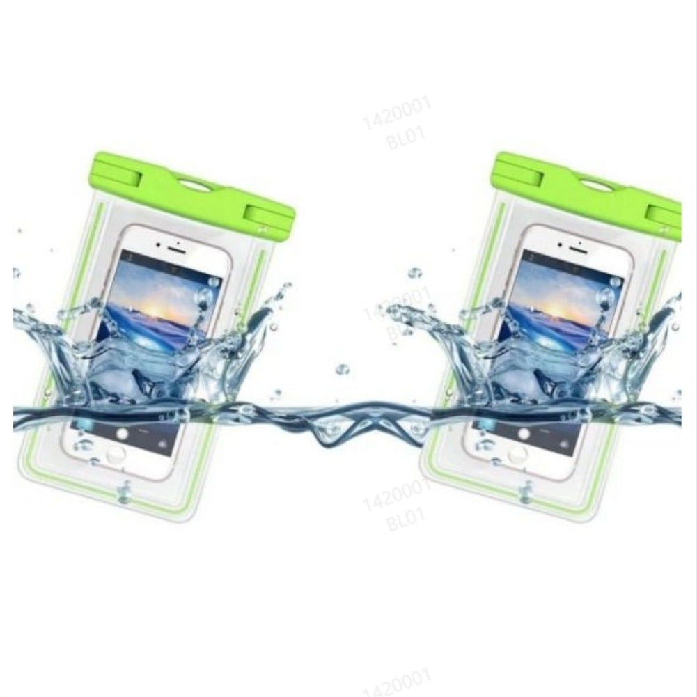 2 Packs Waterproof Phone Pouch For Drifting Diving Swimming, Underwater Dry Bag Case Cover For Phone
