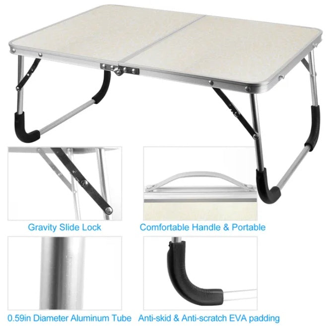 Foldable Laptop Table Notebook Bed Desk