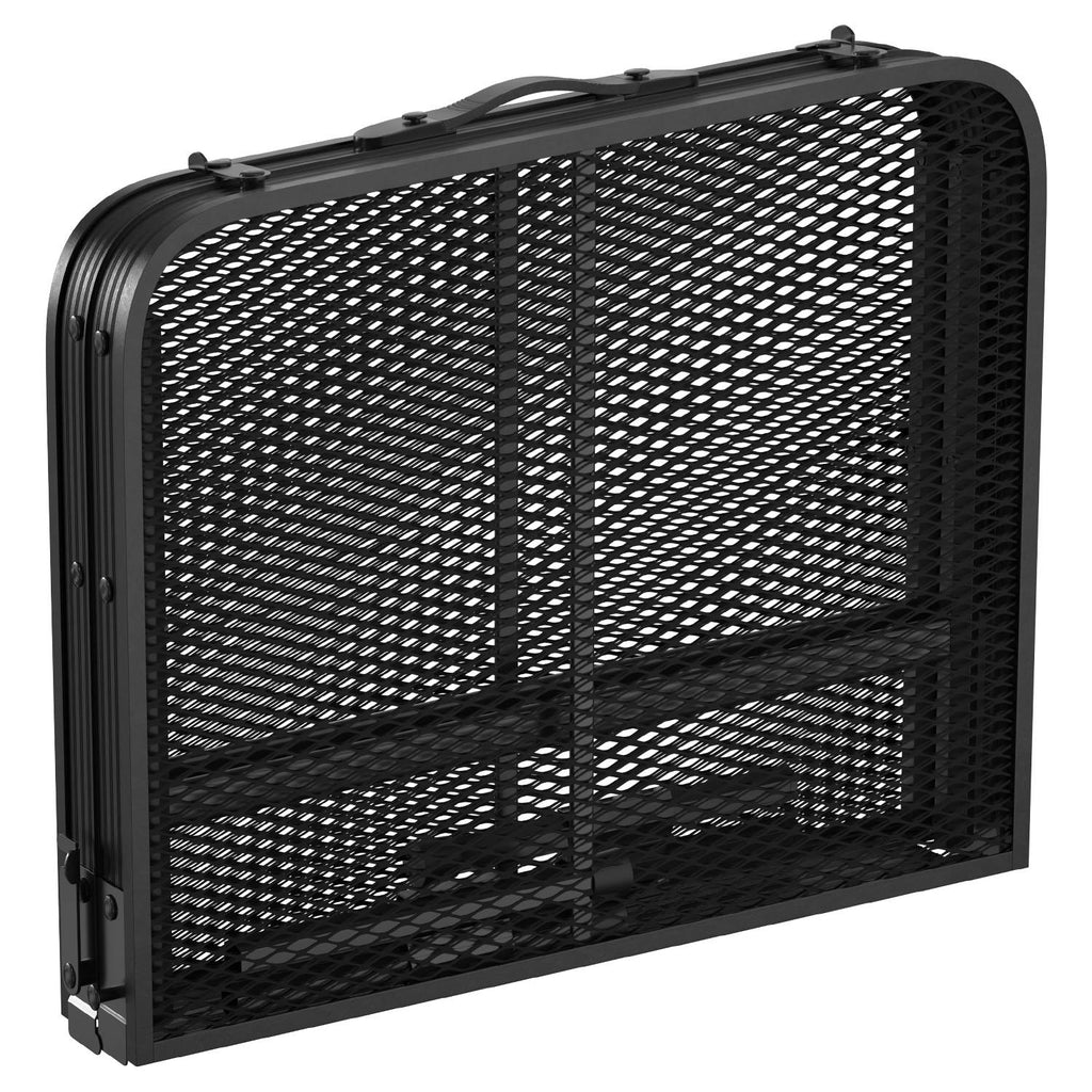 1Pc Foldable Camping Table Collapsible Picnic Aluminum Alloy Grill Stand 88LBS Max Load Height Adjustable BBQ Table