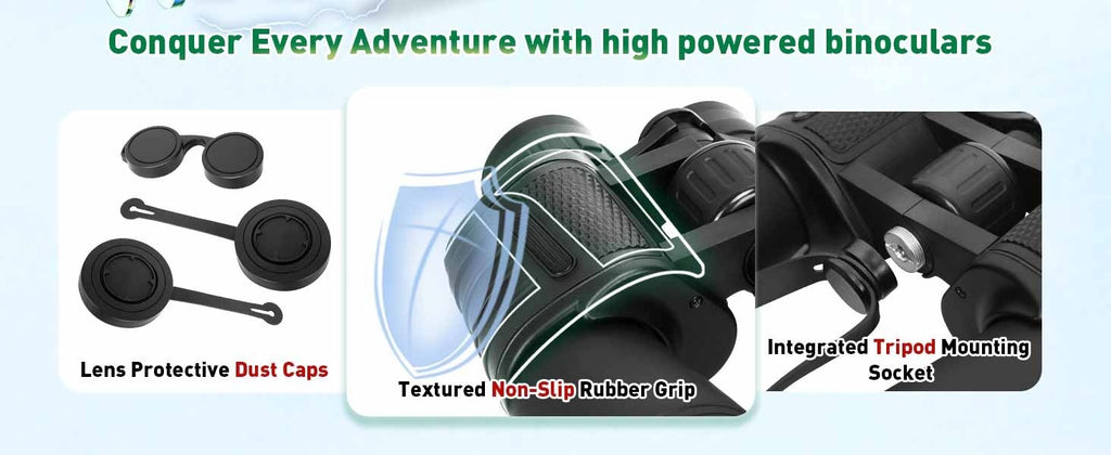20X50 Outdoor Binoculars, High-power Outdoor Enthusiasts