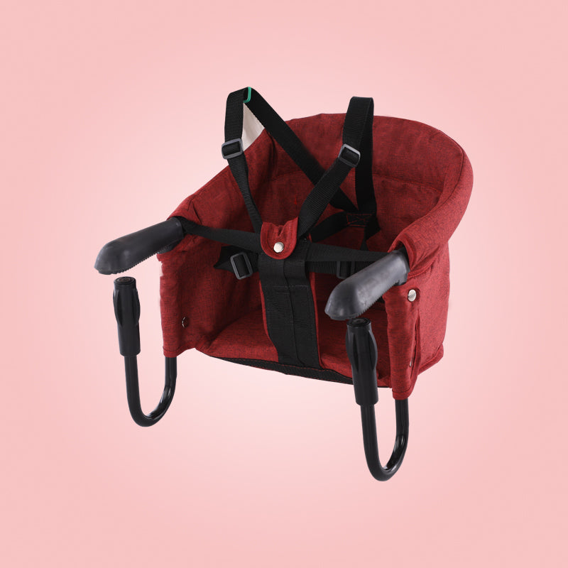Portable Baby High Chair with Safety Belt–Travel Dining Seat