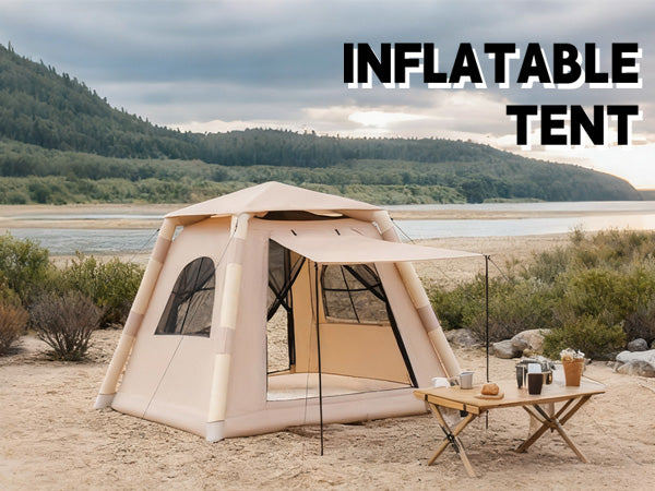 Inflatable Tent Outdoor Tent 2-4-person Tent Quick-opening Tent Inflatable Tent Hut Tent Camping Portable Tent Windproof Tent Family Party Tent Pop-up Tent Shading And Waterproof Tent Camping Tent