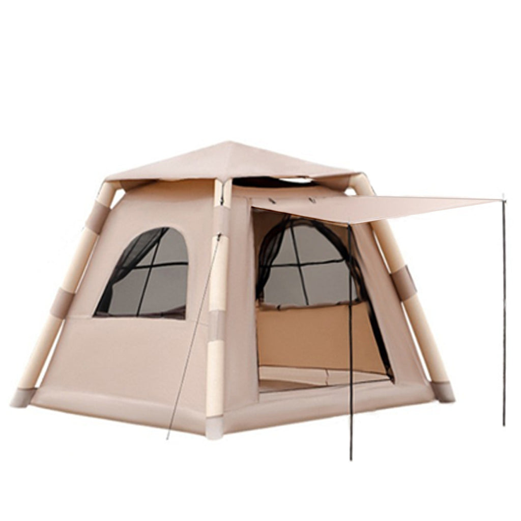 Inflatable Tent Outdoor Tent 2-4-person Tent Quick-opening Tent Inflatable Tent Hut Tent Camping Portable Tent Windproof Tent Family Party Tent Pop-up Tent Shading And Waterproof Tent Camping Tent