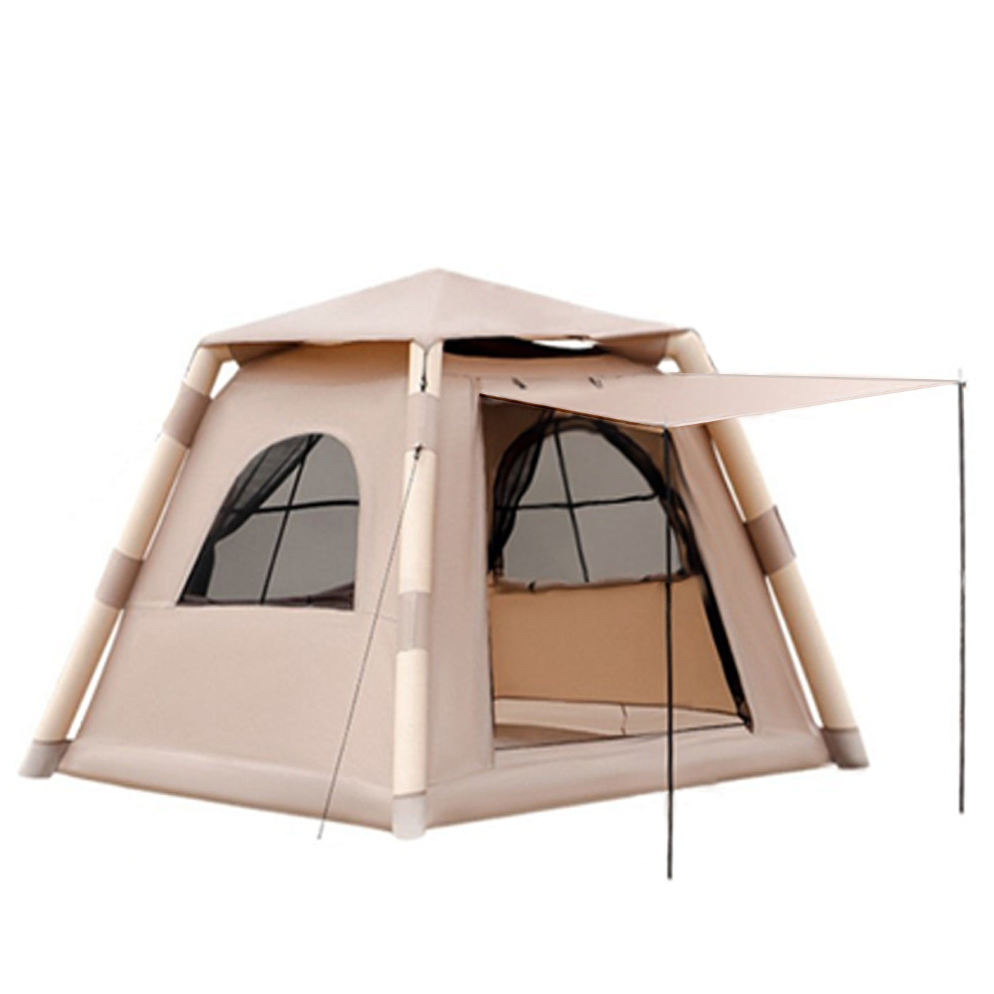 Inflatable Tent Outdoor Tent 2-4-person Tent Quick-opening Tent Inflatable Tent Hut Tent Camping Portable Tent Windproof Tent Family Party Tent Pop-up Tent Shading And Waterproof Tent Camping Tent