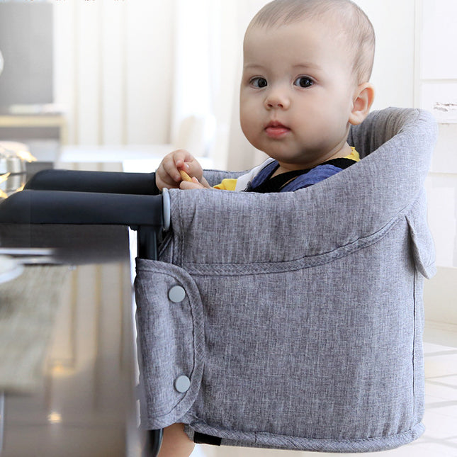 Portable Baby High Chair with Safety Belt–Travel Dining Seat
