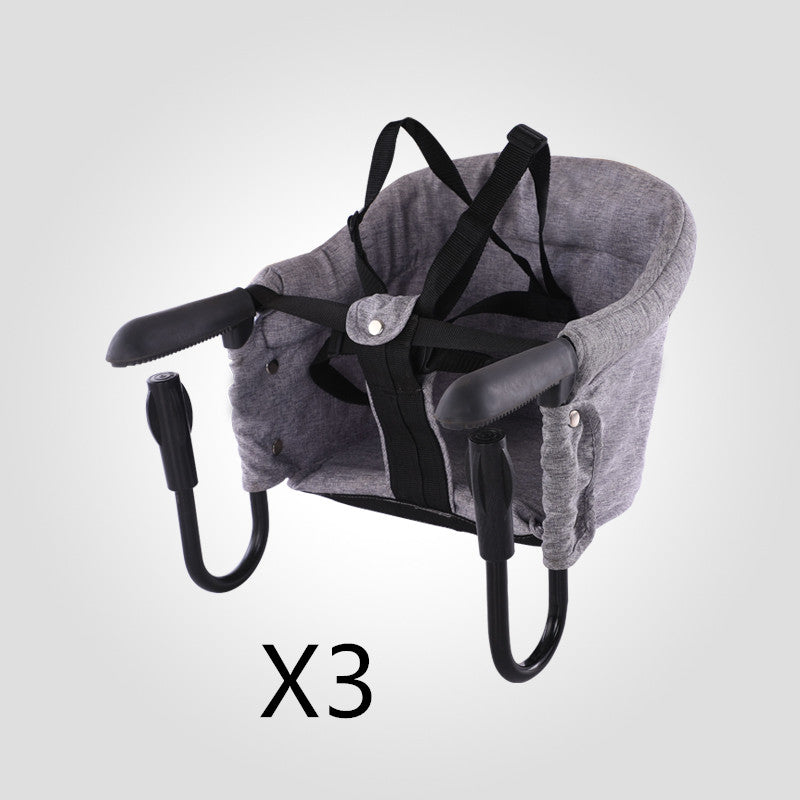 Portable Baby High Chair with Safety Belt–Travel Dining Seat