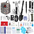 125Pcs Survival Kits Professional Emergency Survival Gear Tactical First Aid Kit Supplies For Outdoor Adventure Camping Hiking Hunting