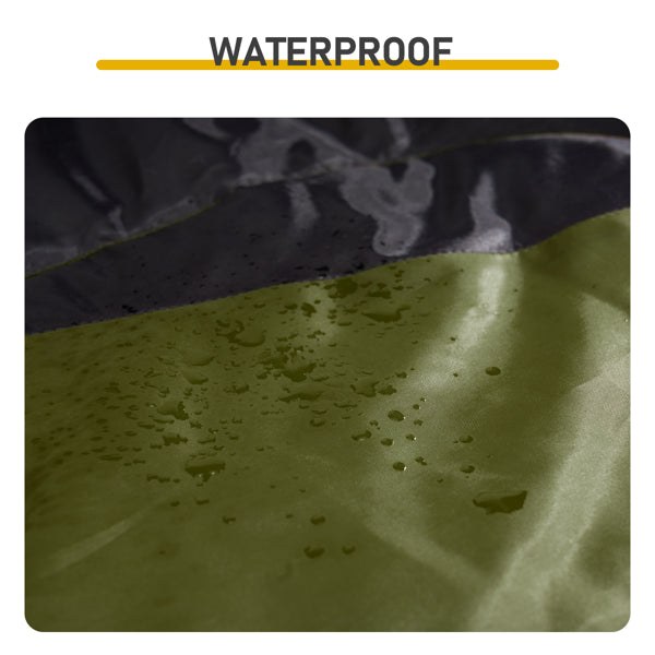 Lightweight Sleeping Bag For Backpacking, Hiking, Waterproof Compact Envelope Sleeping Bag For Cold & Warm Weather, Green