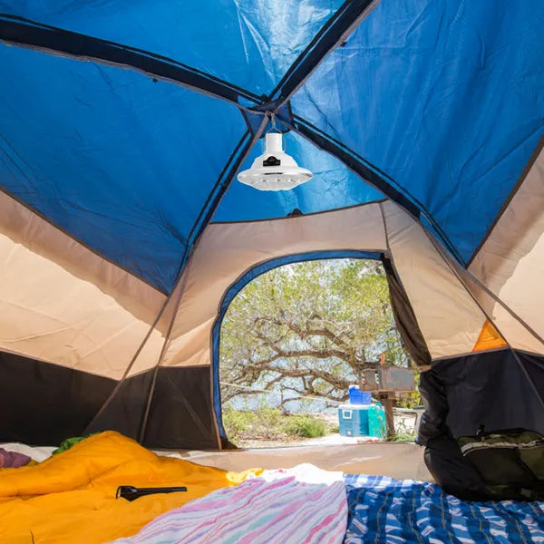 Solar Camping Light Portable Outdoor Hanging LED Bulb Lamp Lantern Emergency Light For Camping Hiking